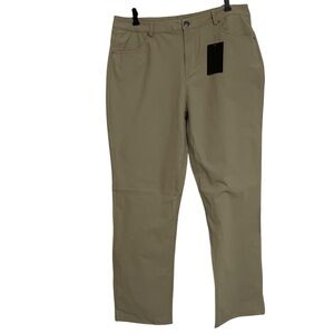 Libin Women’s Size 16 Beige Straight Leg Pants New Casual Business Capsule